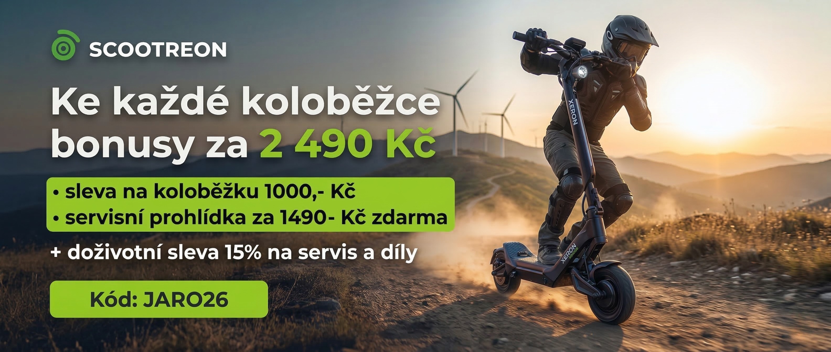Jarní akce Scootreon